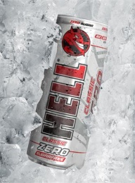 Energiaital, cukormentes, 250 ml, HELL "Zero"