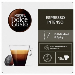 Kávékapszula, 16 db,  NESCAFÉ DOLCE GUSTO "Espresso Intenso"